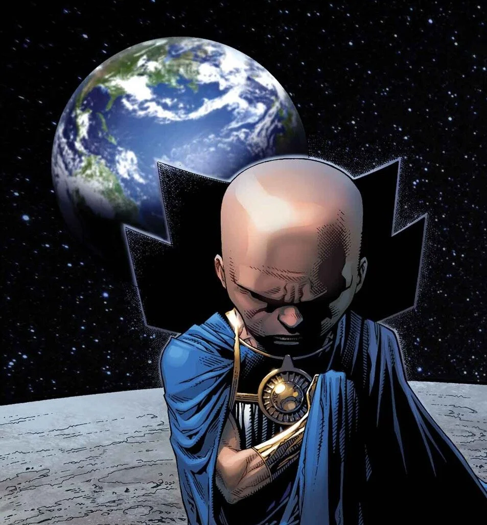 Uatu the Watcher on the Moon art
